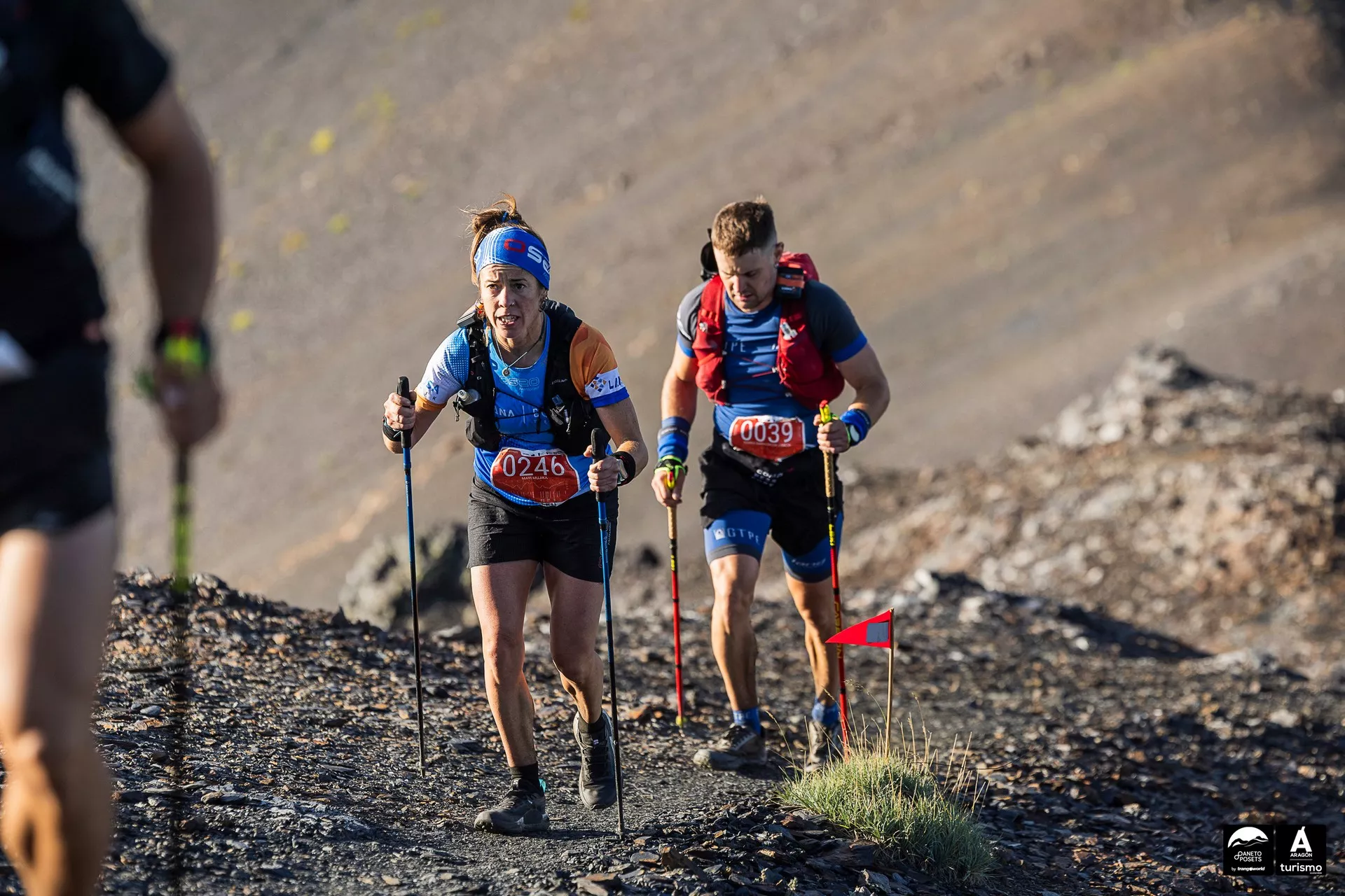 Mayi Mujika en el Gran Trail Aneto Posets 2026. Foto de Edu Moreno