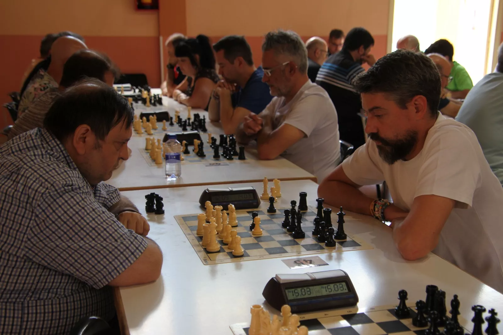 Torneo de Ajedrez de Alcubierre. Foto Carlos Neofato