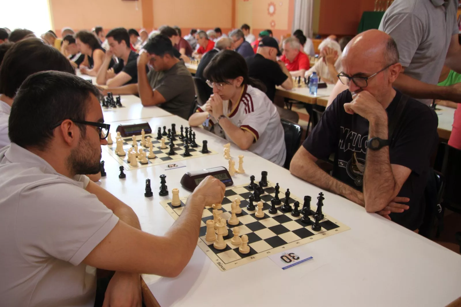 Torneo de Ajedrez de Alcubierre. Foto Carlos Neofato