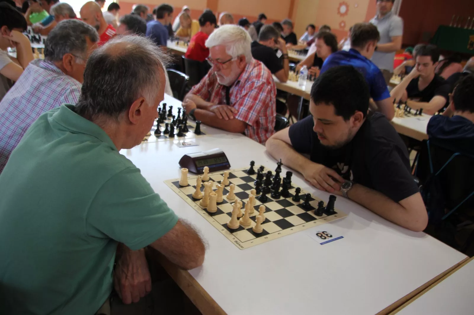 Torneo de Ajedrez de Alcubierre. Foto Carlos Neofato