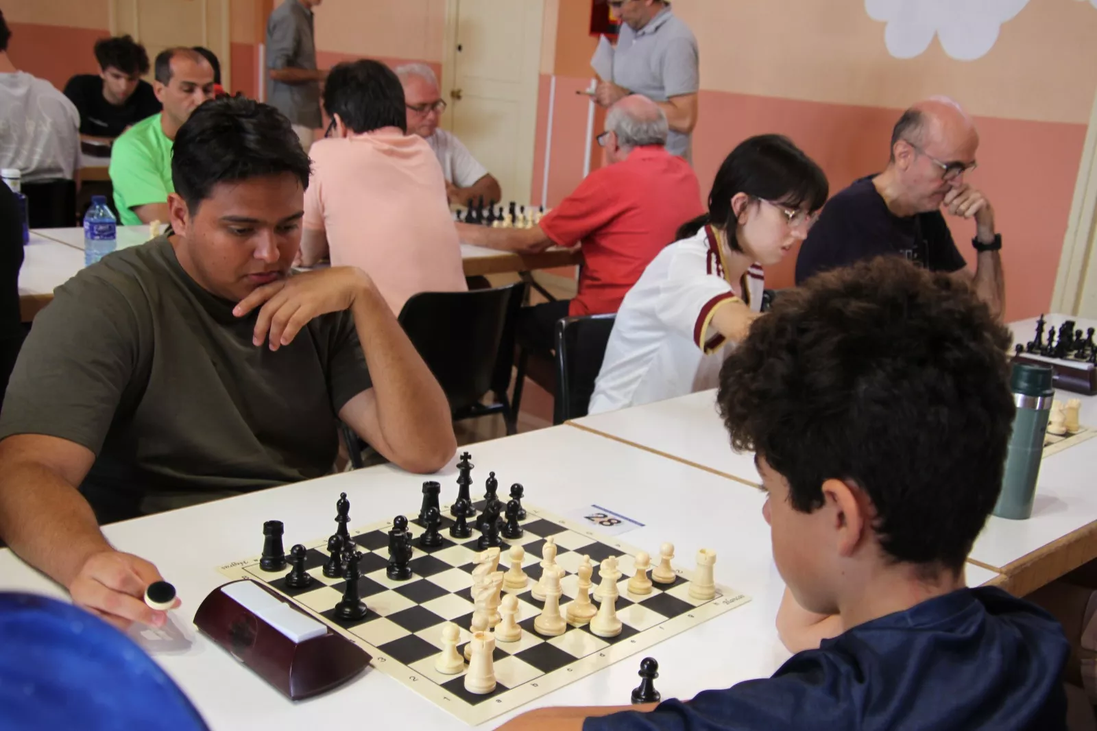Torneo de Ajedrez de Alcubierre. Foto Carlos Neofato