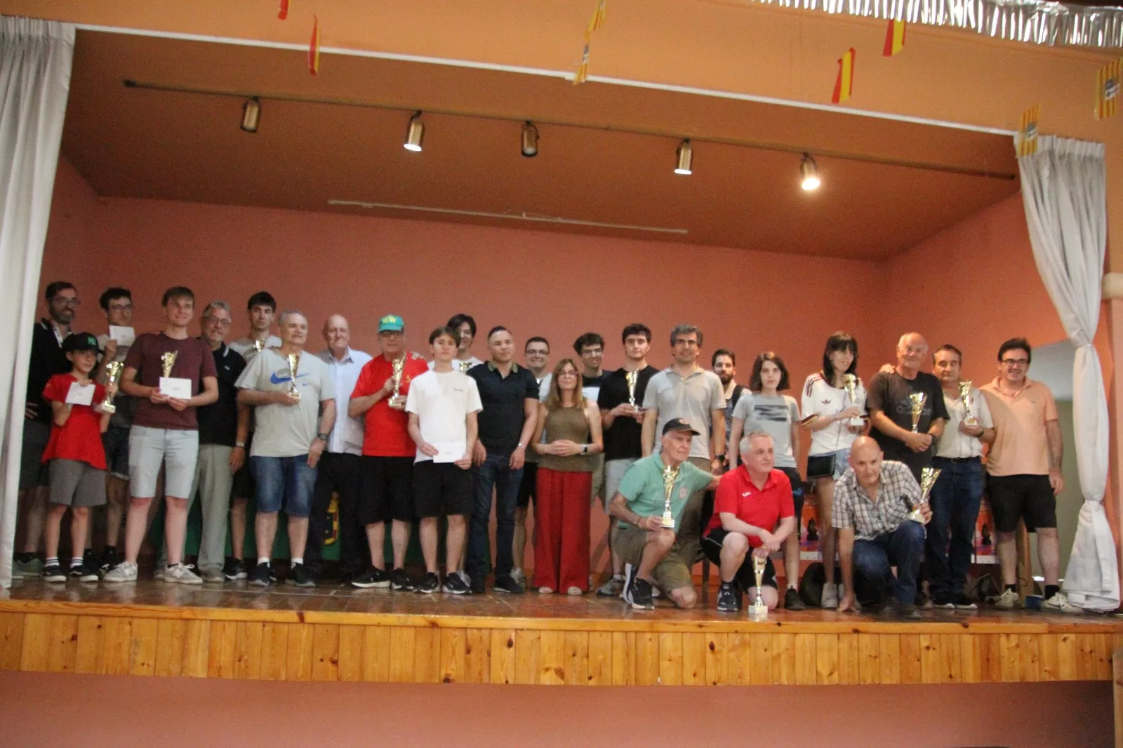 Torneo de Ajedrez de Alcubierre. Foto Carlos Neofato
