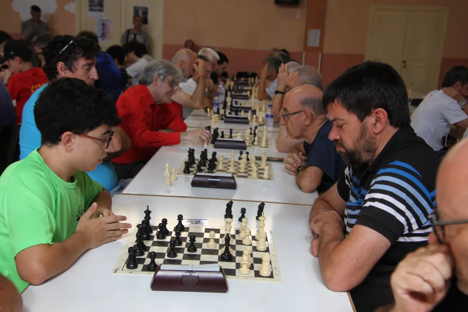 Torneo de Ajedrez de Alcubierre. Foto Carlos Neofato