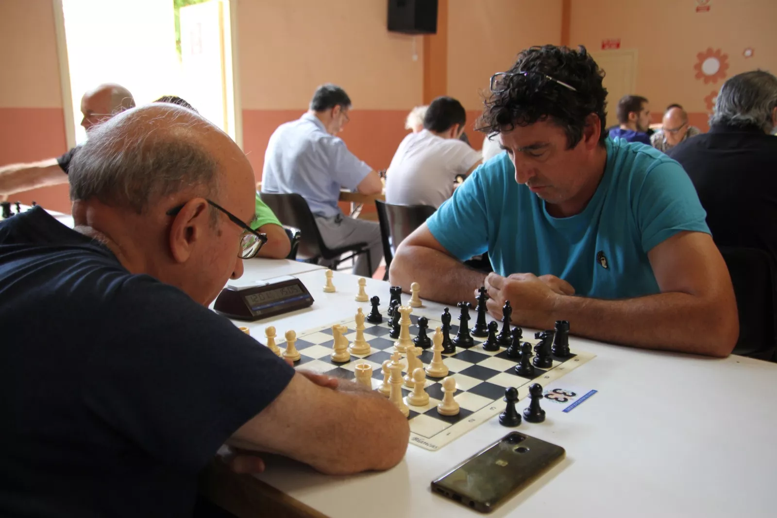 Torneo de Ajedrez de Alcubierre. Foto Carlos Neofato