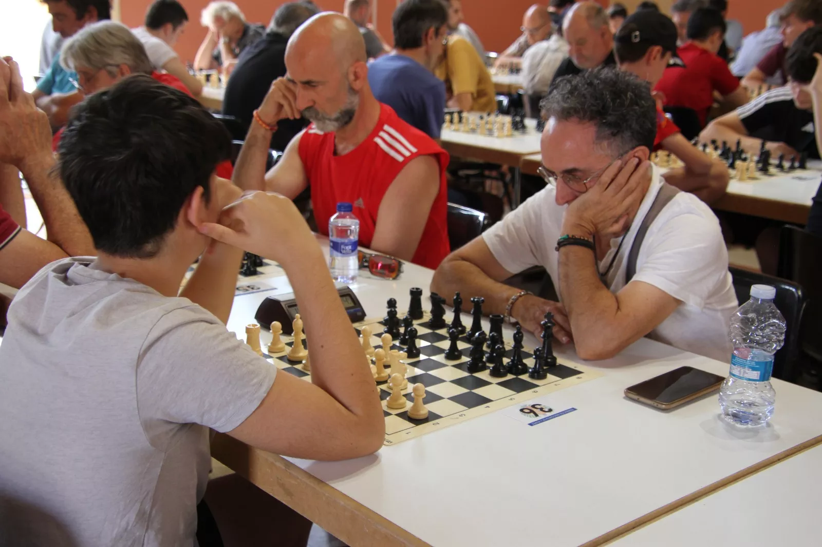 Torneo de Ajedrez de Alcubierre. Foto Carlos Neofato