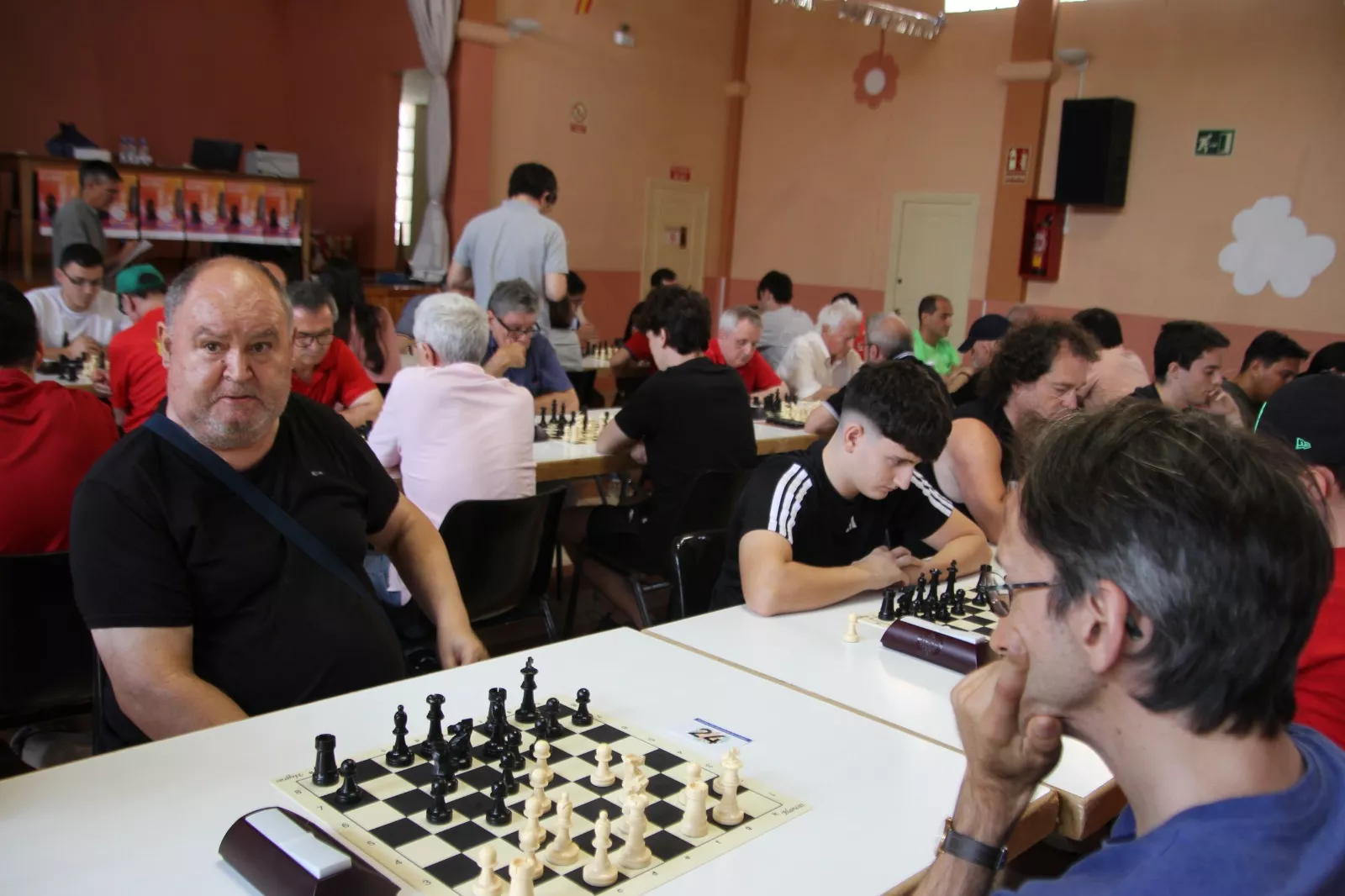 Torneo de Ajedrez de Alcubierre. Foto Carlos Neofato