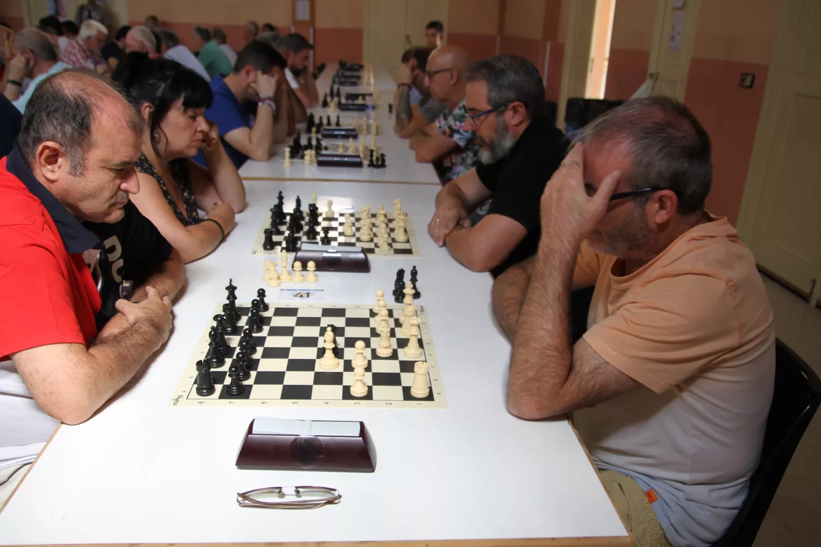 Torneo de Ajedrez de Alcubierre. Foto Carlos Neofato