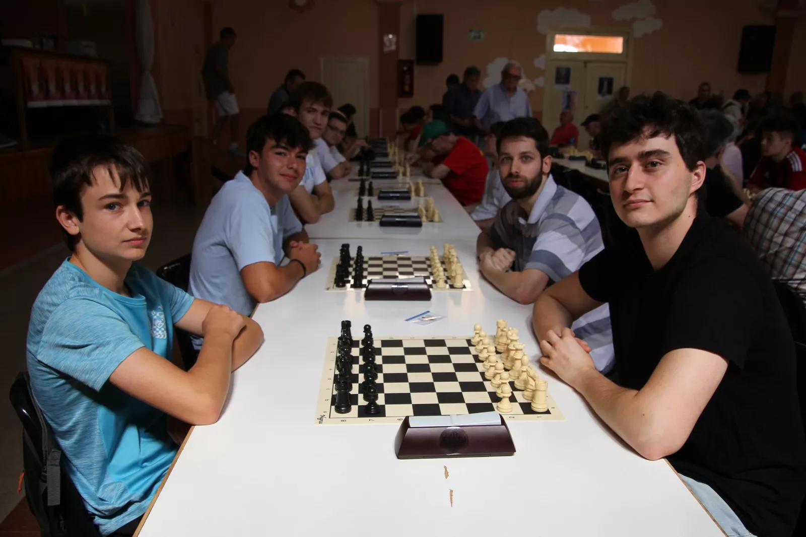 Torneo de Ajedrez de Alcubierre. Foto Carlos Neofato