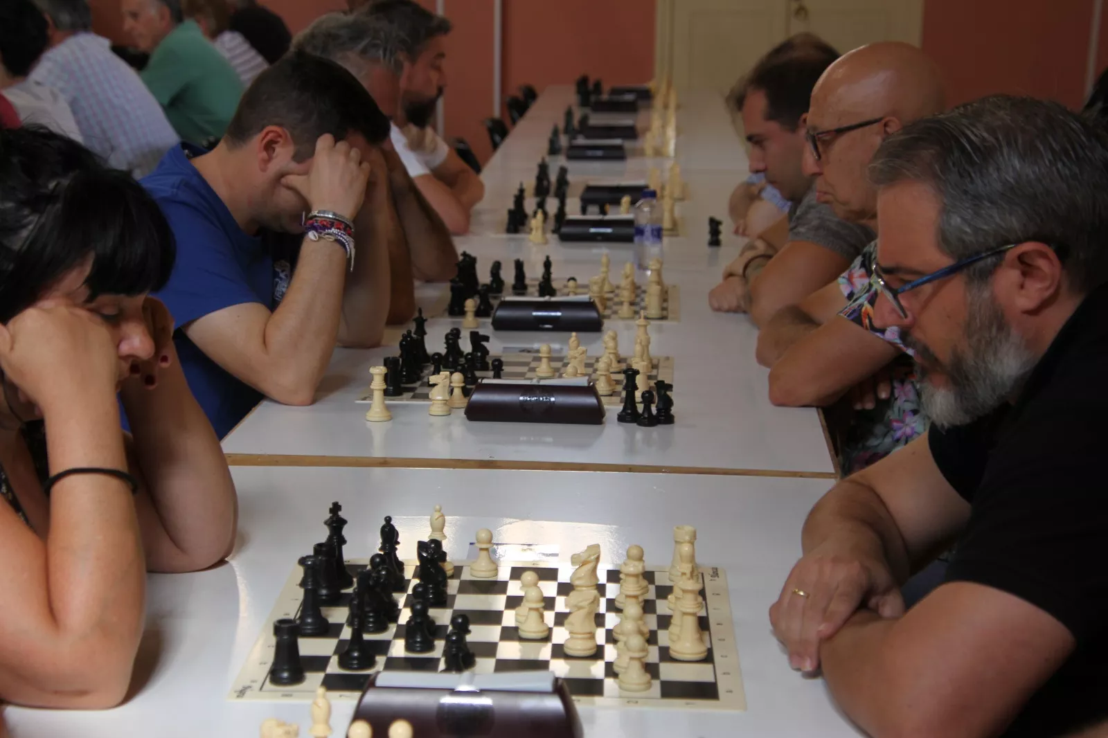 Torneo de Ajedrez de Alcubierre. Foto Carlos Neofato 