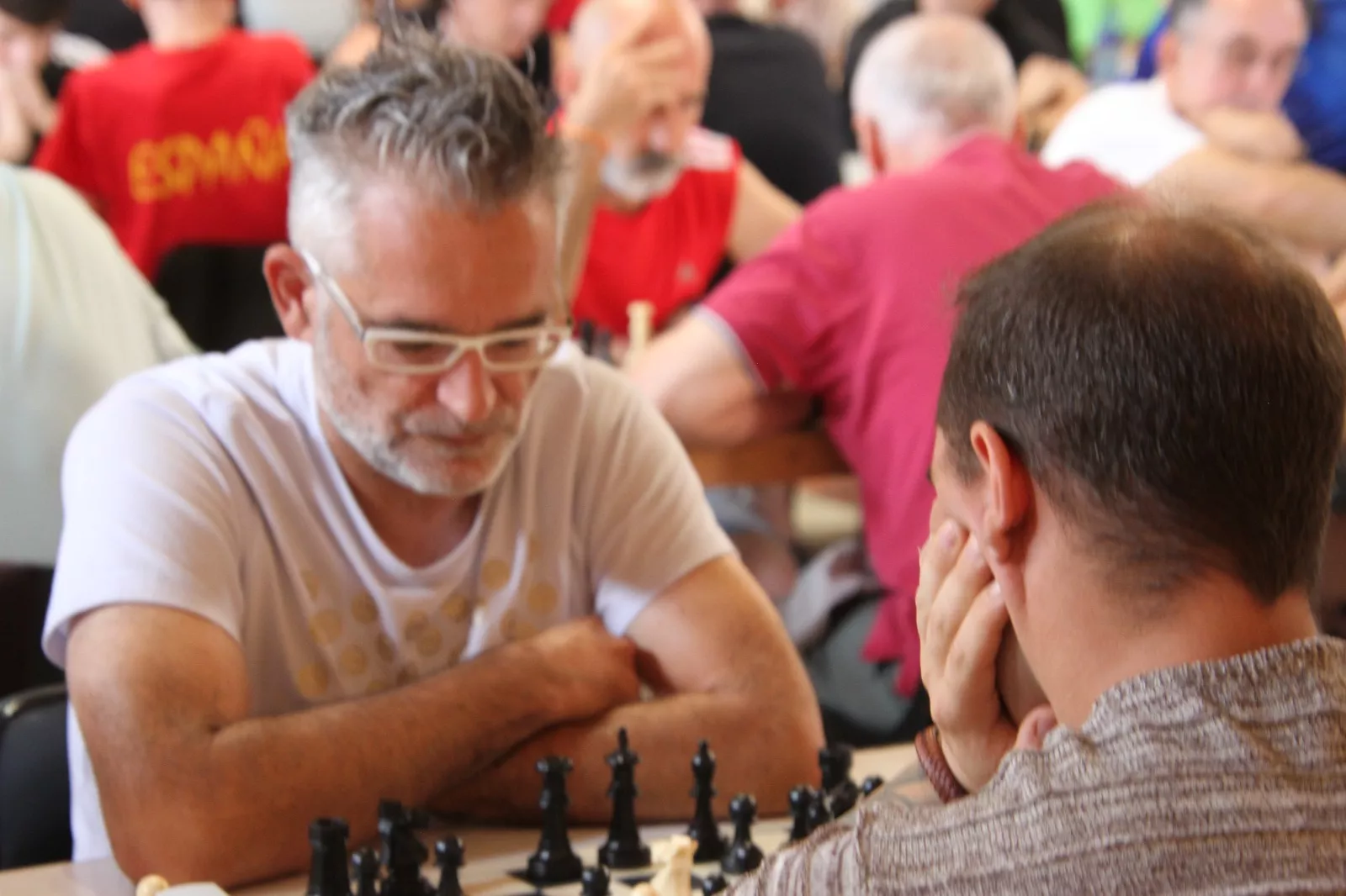 Torneo de Ajedrez de Alcubierre. Foto Carlos Neofato
