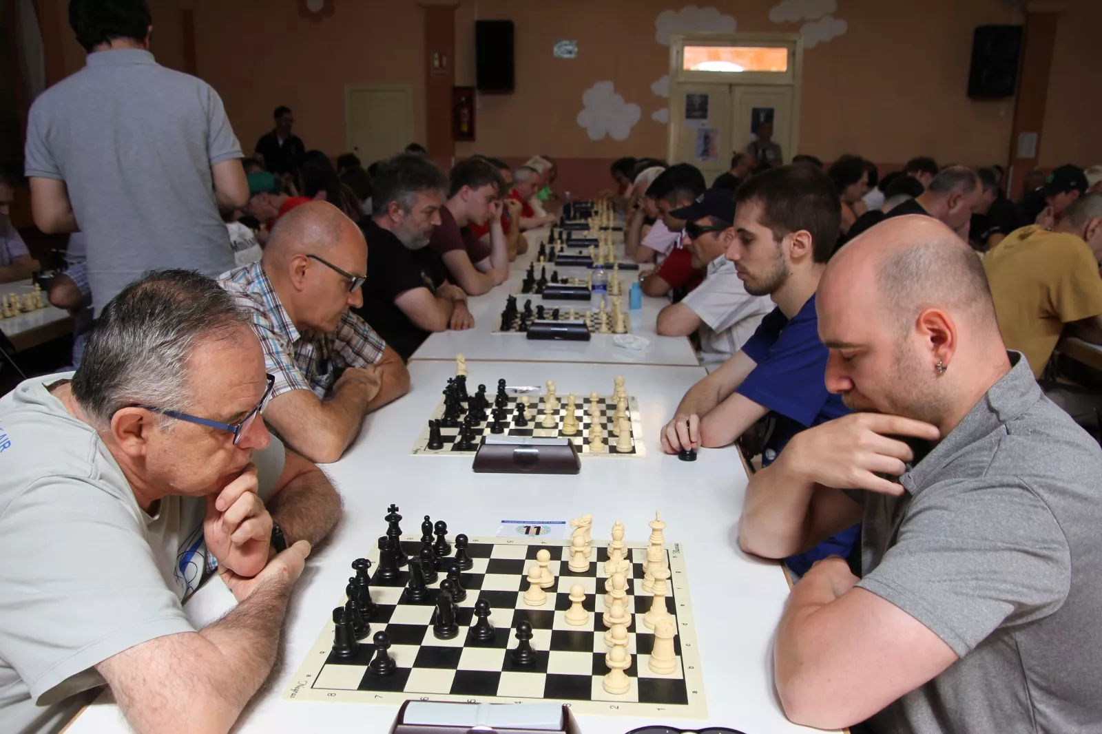 Torneo de Ajedrez de Alcubierre. Foto Carlos Neofato