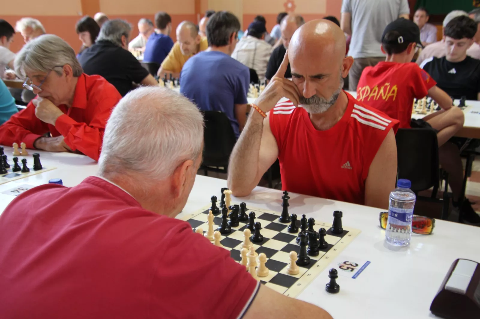 Torneo de Ajedrez de Alcubierre. Foto Carlos Neofato