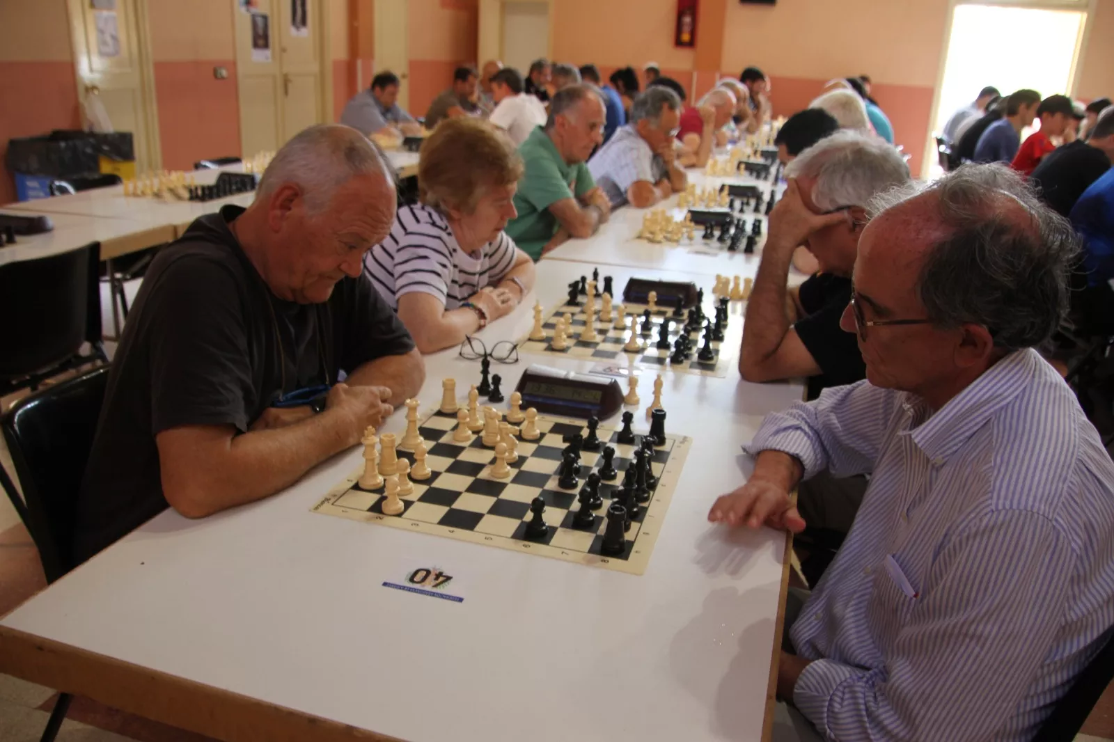 Torneo de Ajedrez de Alcubierre. Foto Carlos Neofato
