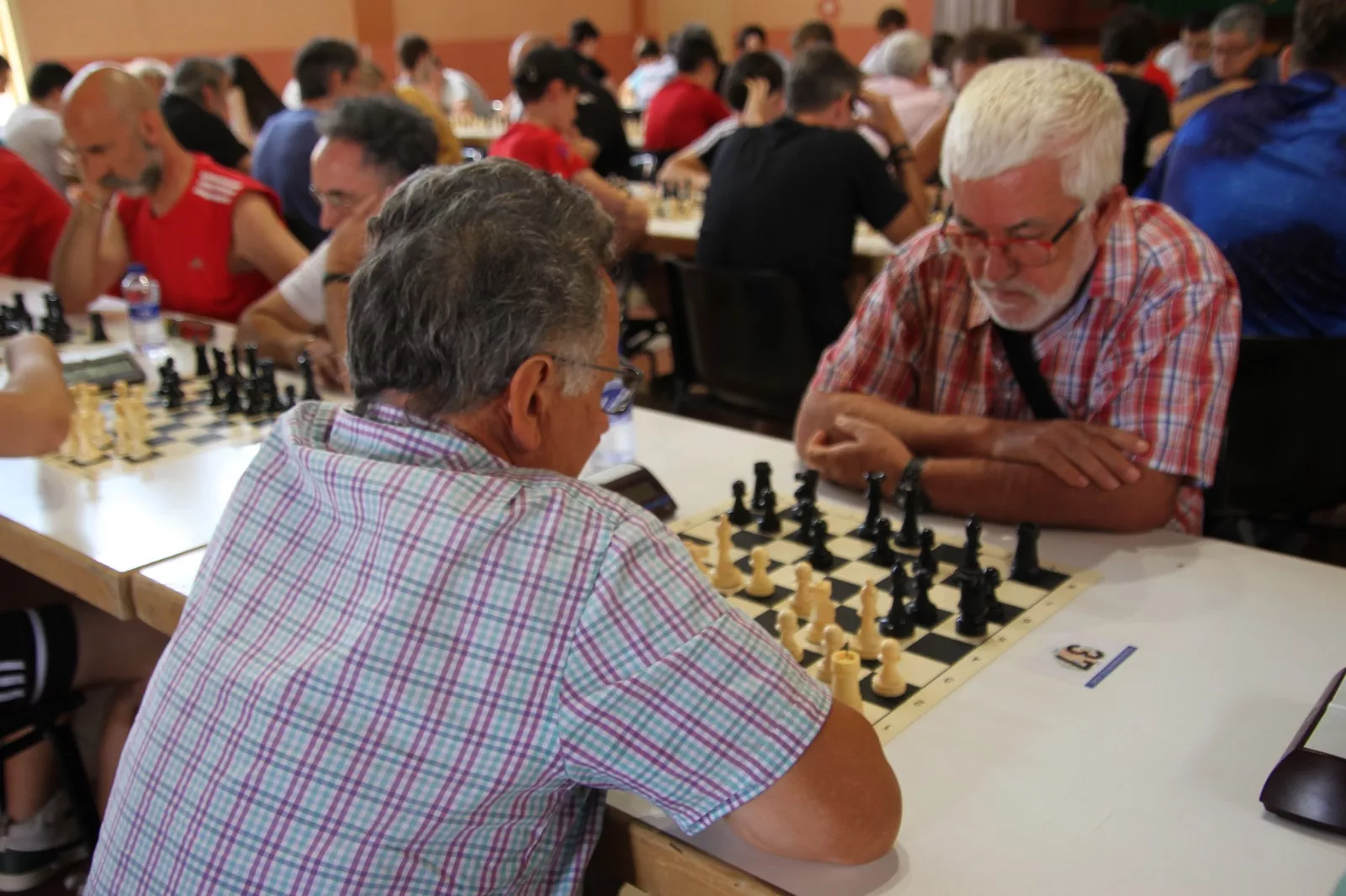 Torneo de Ajedrez de Alcubierre. Foto Carlos Neofato