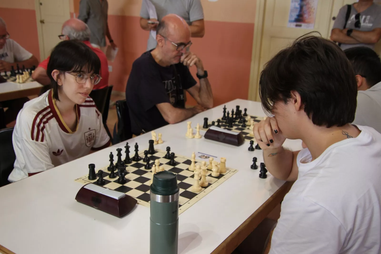 Torneo de Ajedrez de Alcubierre. Foto Carlos Neofato
