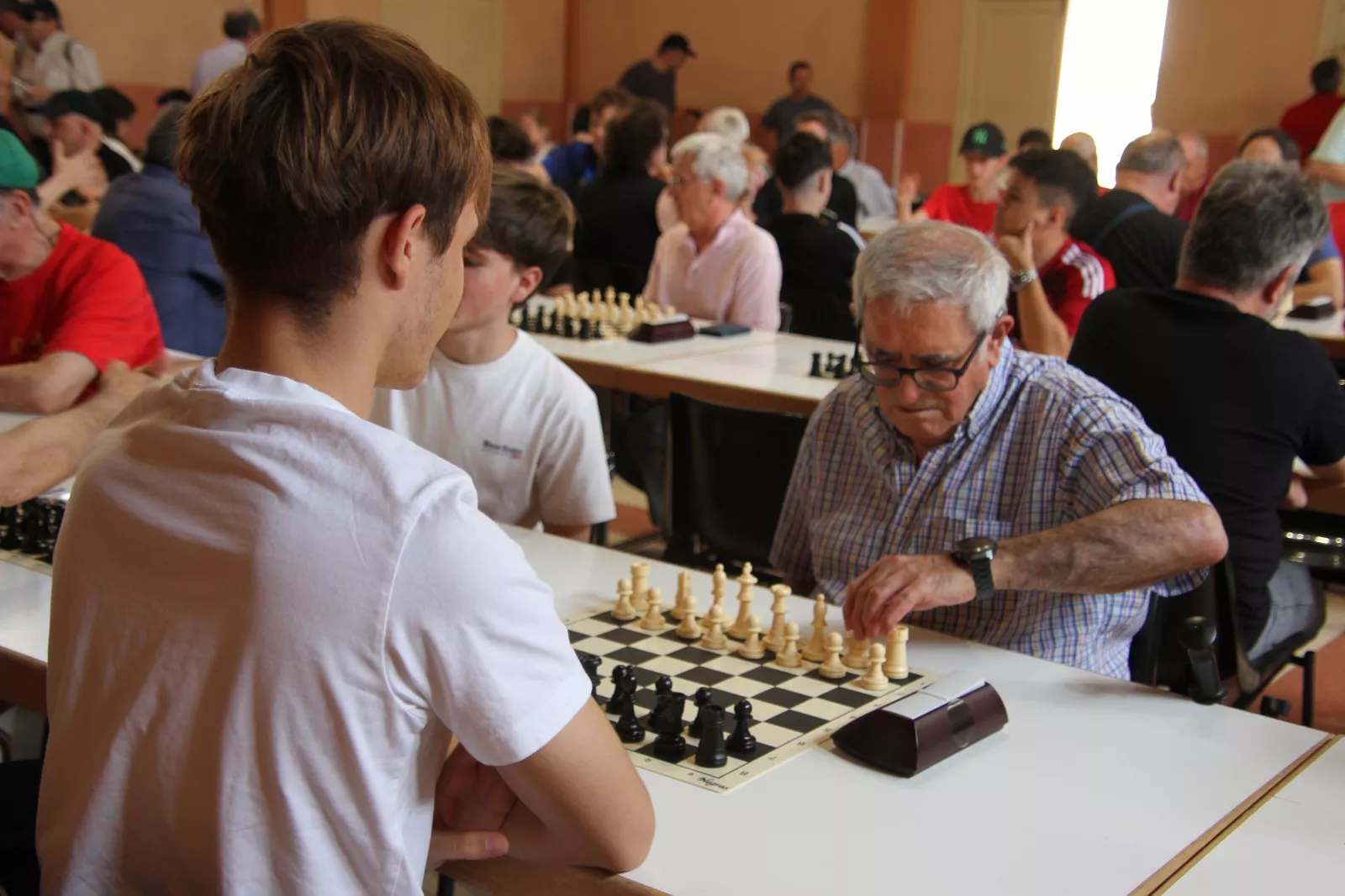 Torneo de Ajedrez de Alcubierre. Foto Carlos Neofato