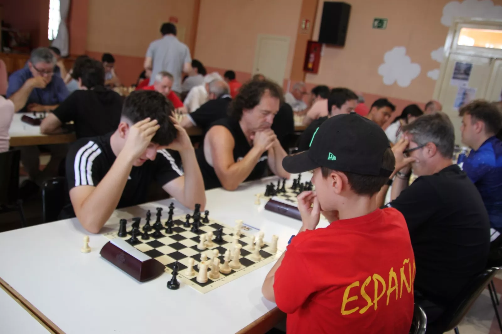 Torneo de Ajedrez de Alcubierre. Foto Carlos Neofato
