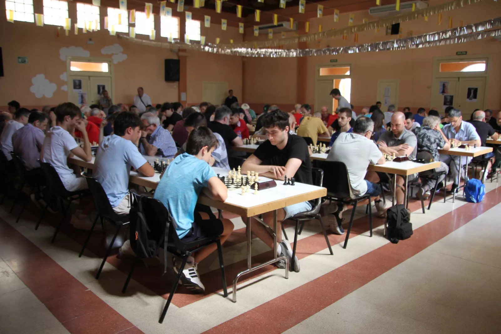 Torneo de Ajedrez de Alcubierre. Foto Carlos Neofato