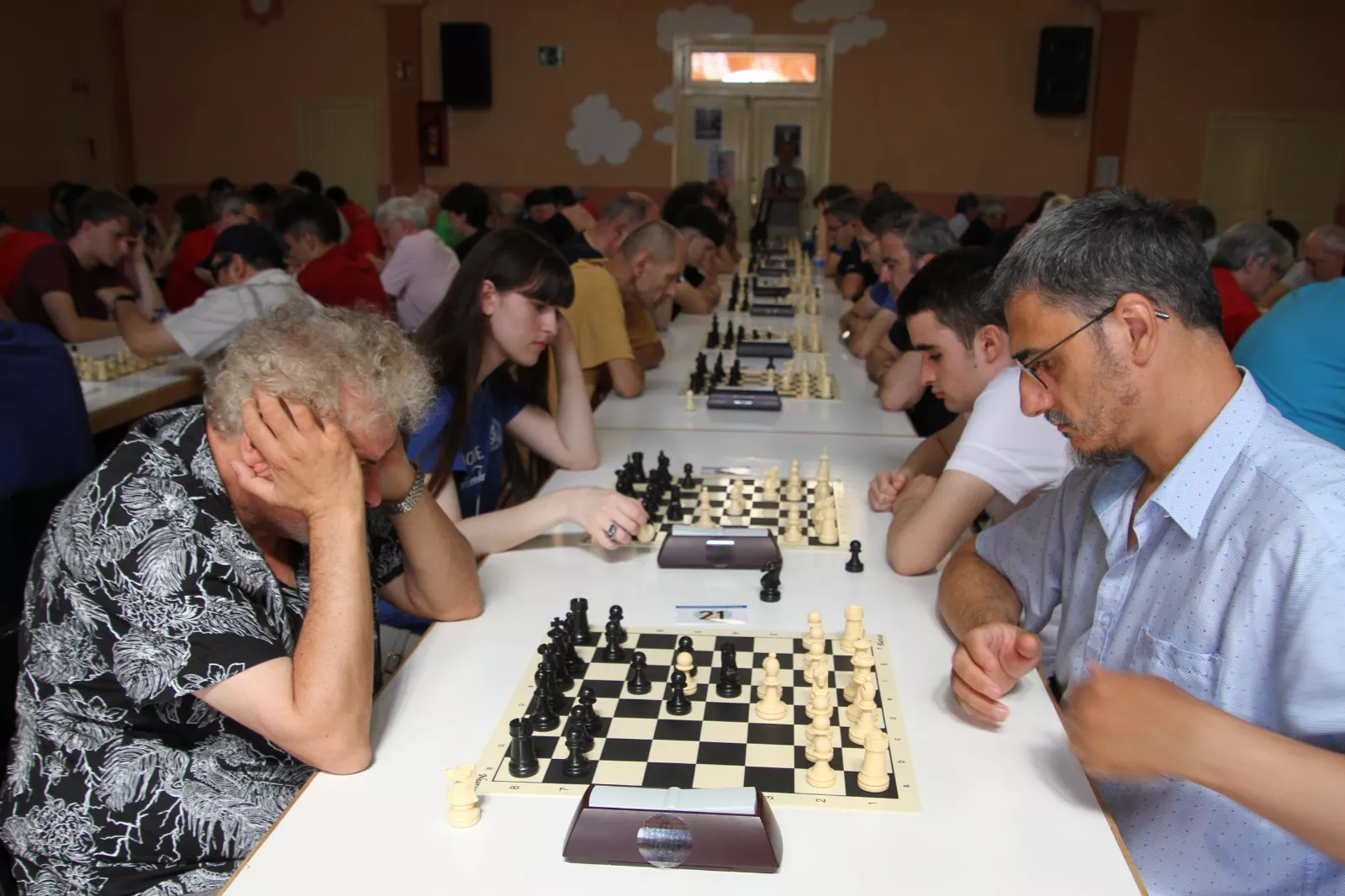 Torneo de Ajedrez de Alcubierre. Foto Carlos Neofato 