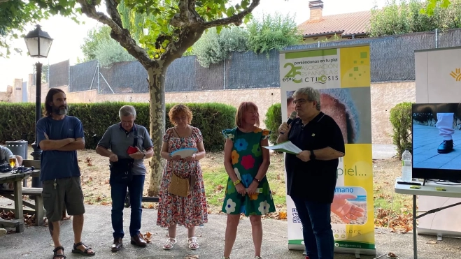 Jornada celebrada en Pozán de Vero para visibilizar la ictiosis. Jornada celebrada en Pozán de Vero para visibilizar la ictiosis.