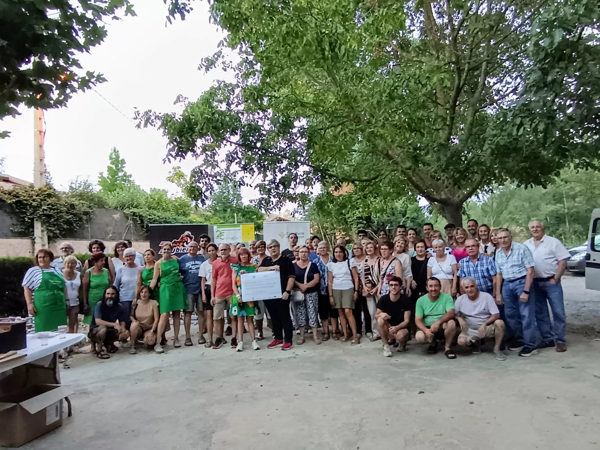 Jornada celebrada en Pozán de Vero para visibilizar la ictiosis.