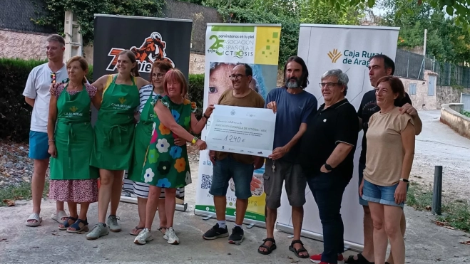 Jornada celebrada en Pozán de Vero para visibilizar la ictiosis. Jornada celebrada en Pozán de Vero para visibilizar la ictiosis.