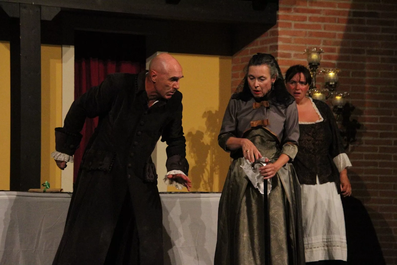 El Tartufo en el Corral de Comedias de Robres. Foto Carlos Neofato