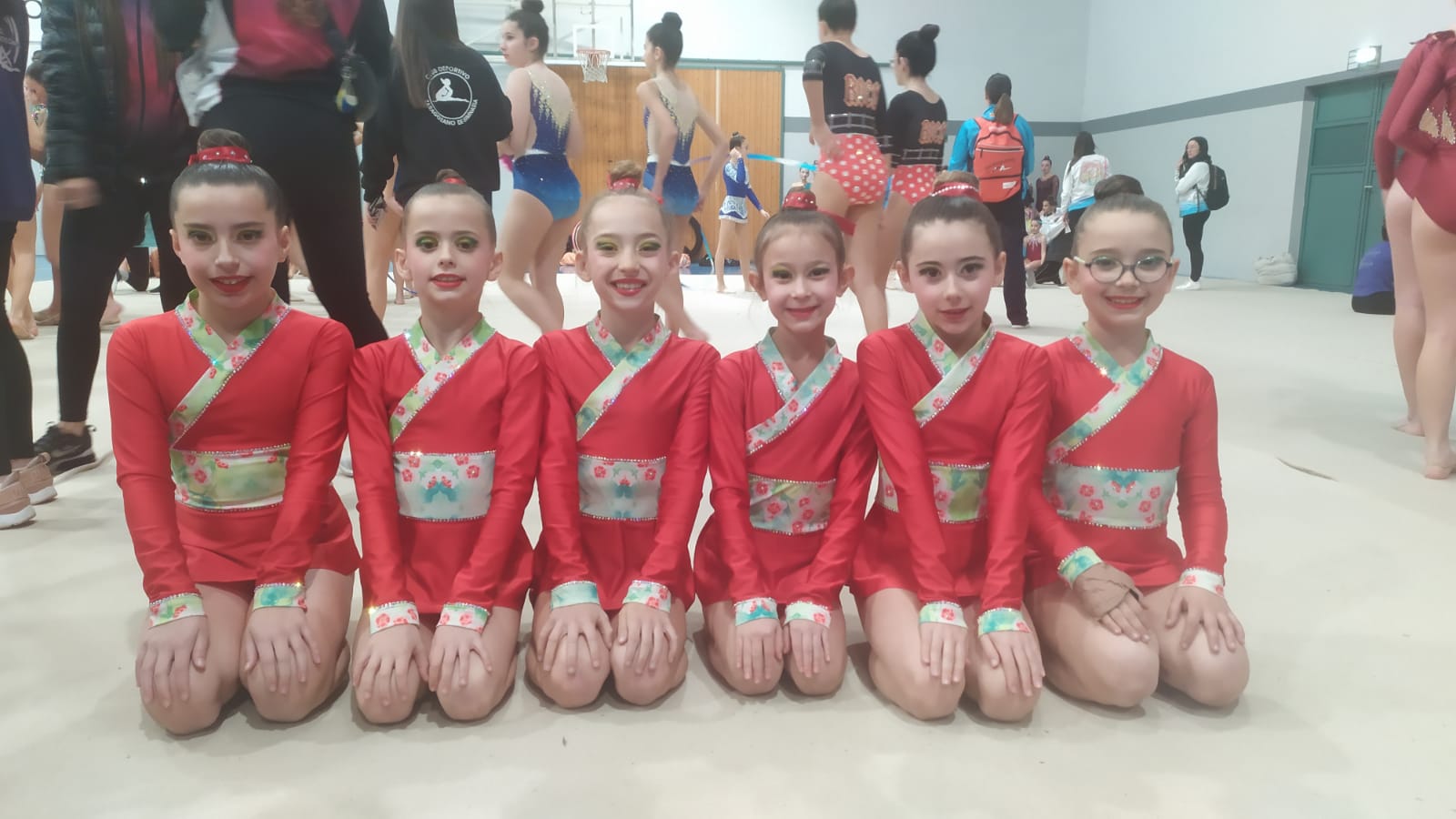 Imágenes del Trofeo Aragón Promoción de Gimnasia Rítmica.