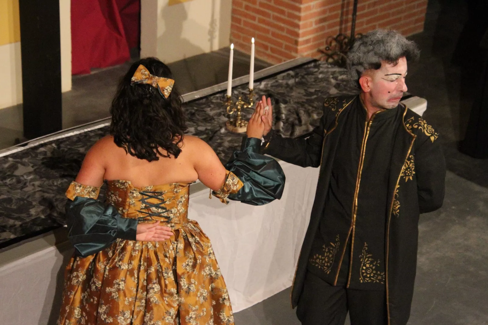 El Tartufo en el Corral de Comedias de Robres. Foto Carlos Neofato