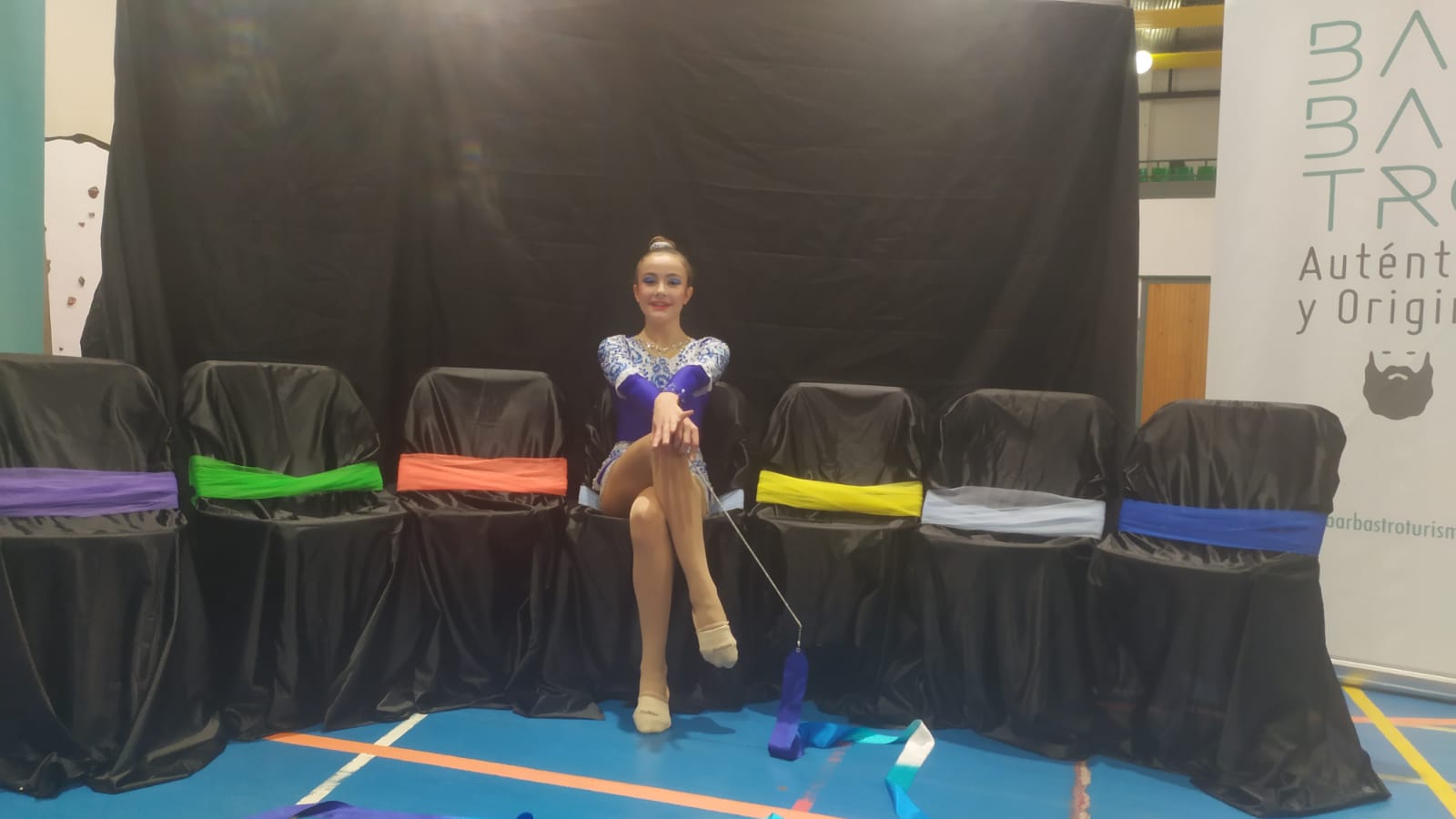 Imágenes del Trofeo Aragón Promoción de Gimnasia Rítmica.