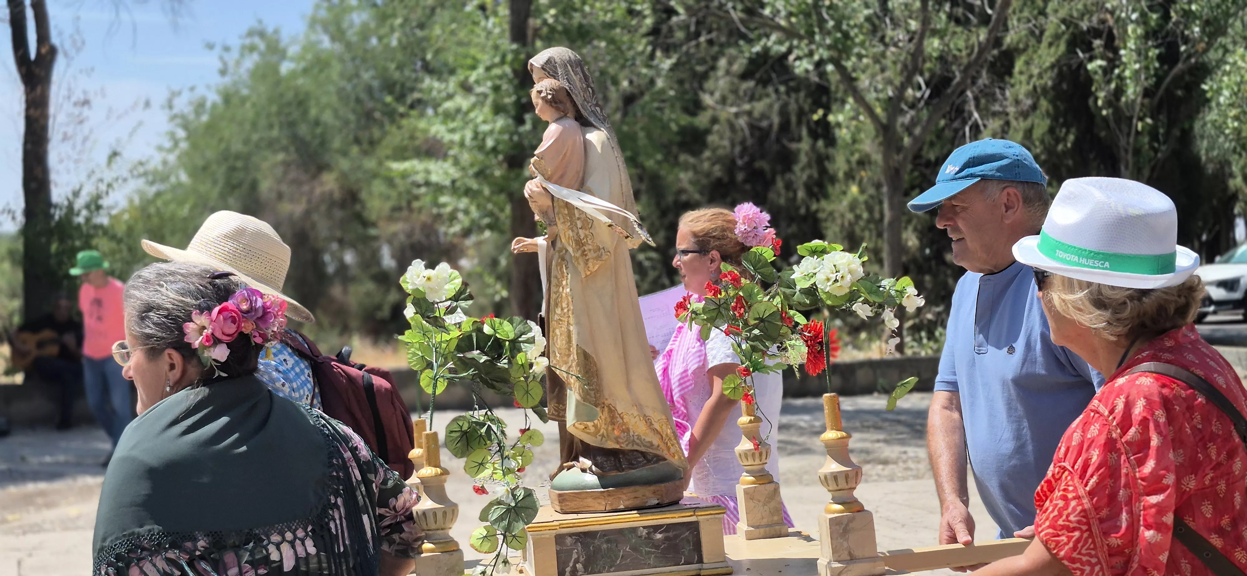 Romería de la Virgen del Carmen a Salas. Foto Myriam Martínez
