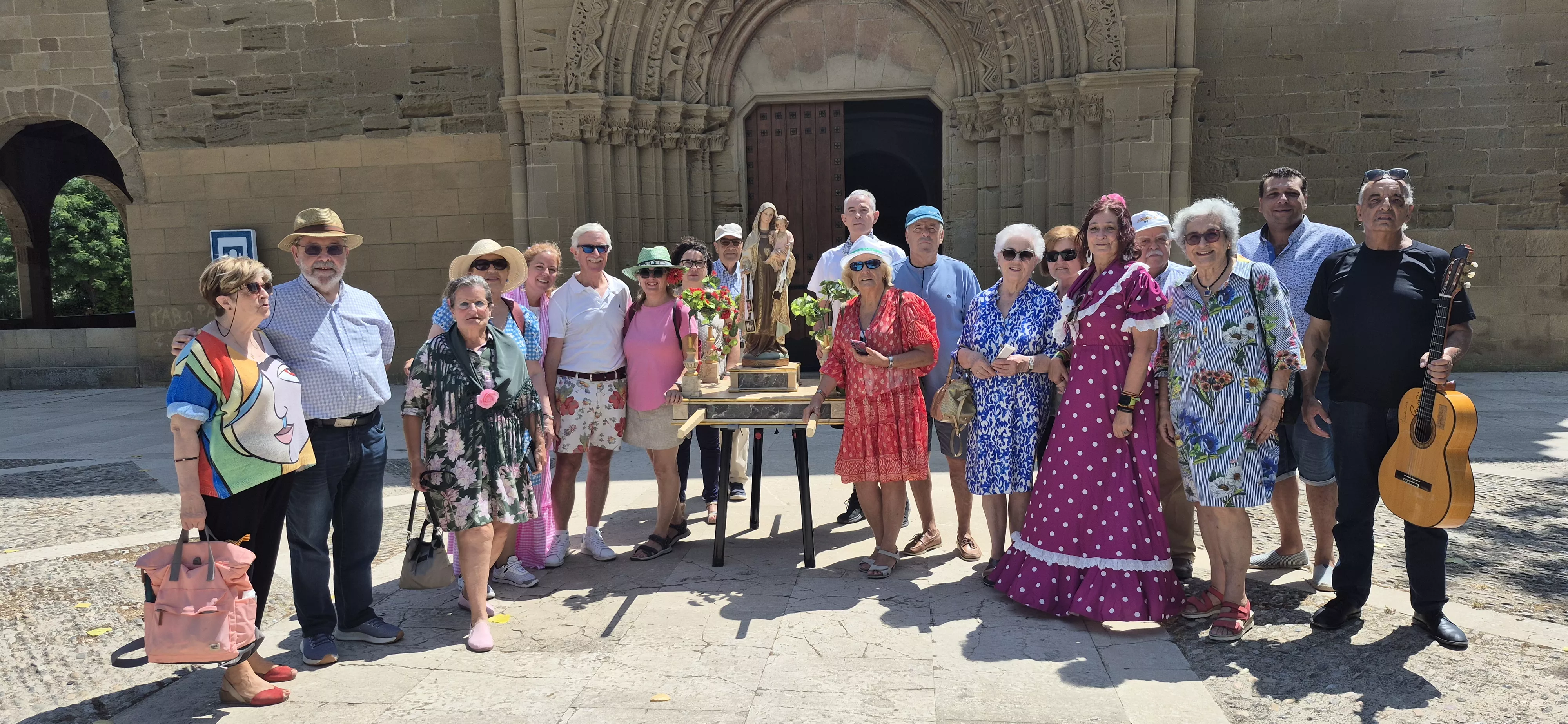 Romería de la Virgen del Carmen a Salas. Foto Myriam Martínez