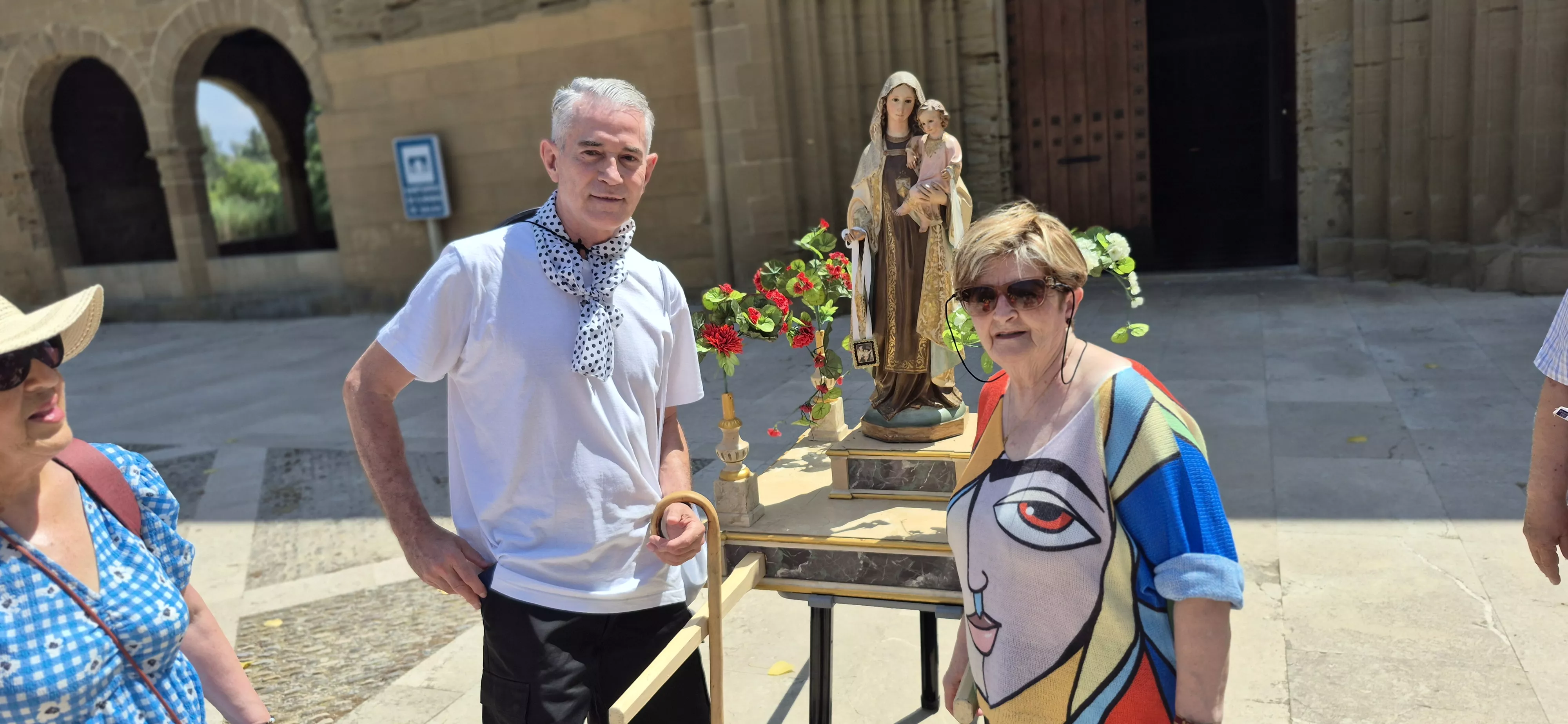 Romería de la Virgen del Carmen a Salas. Foto Myriam Martínez