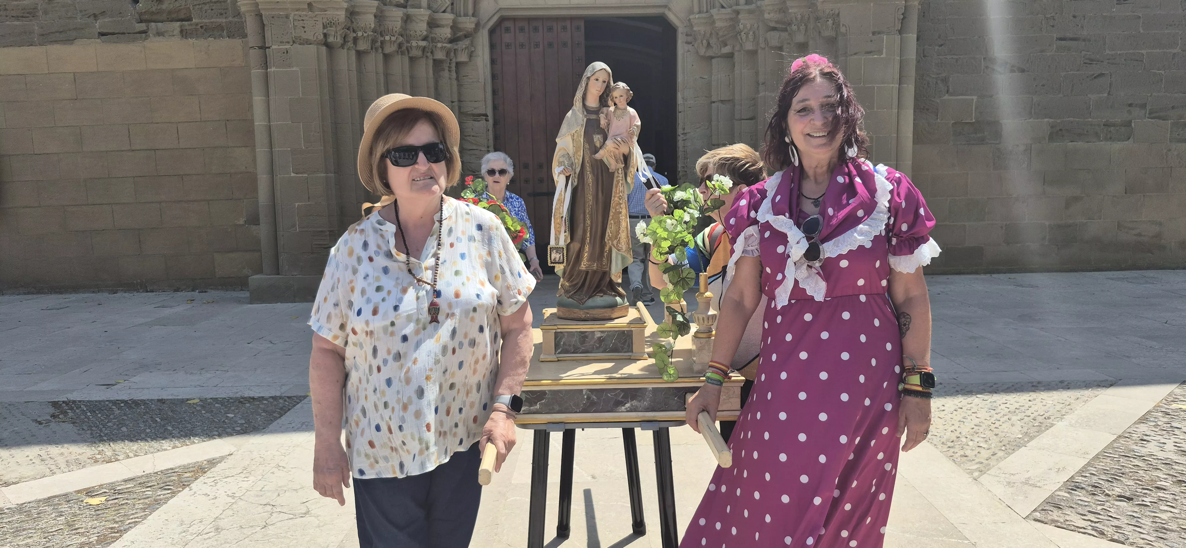 Romería de la Virgen del Carmen a Salas. Foto Myriam Martínez