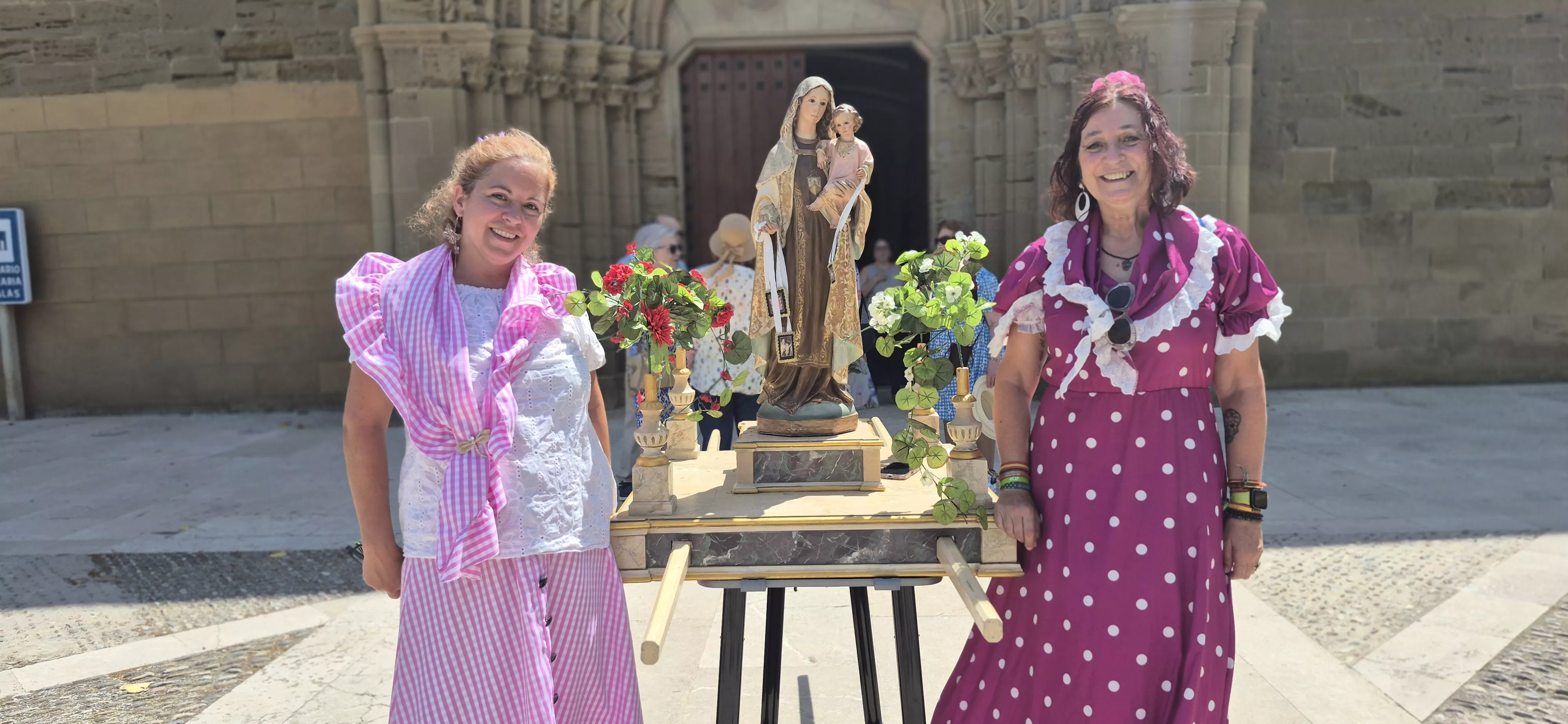 Romería de la Virgen del Carmen a Salas. Foto Myriam Martínez