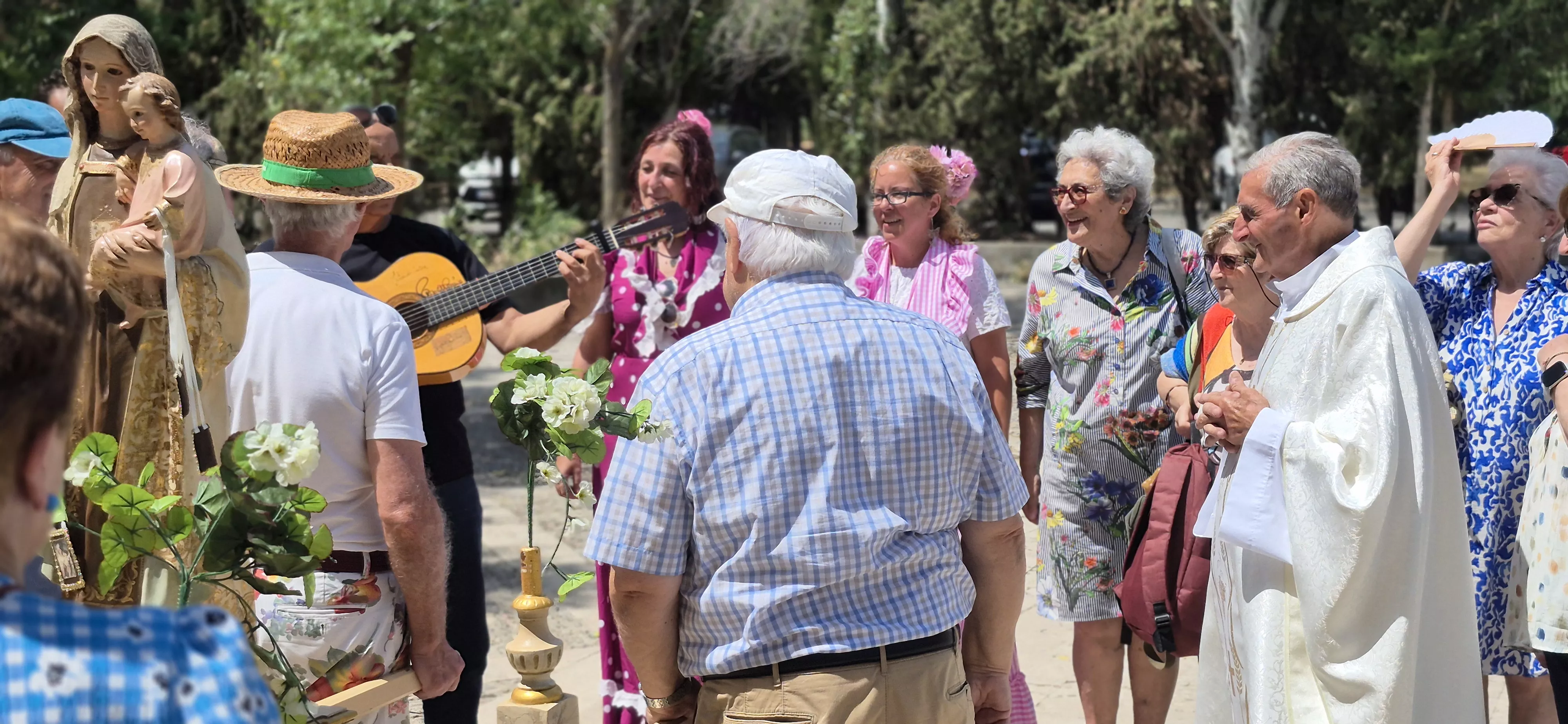 Romería de la Virgen del Carmen a Salas. Foto Myriam Martínez