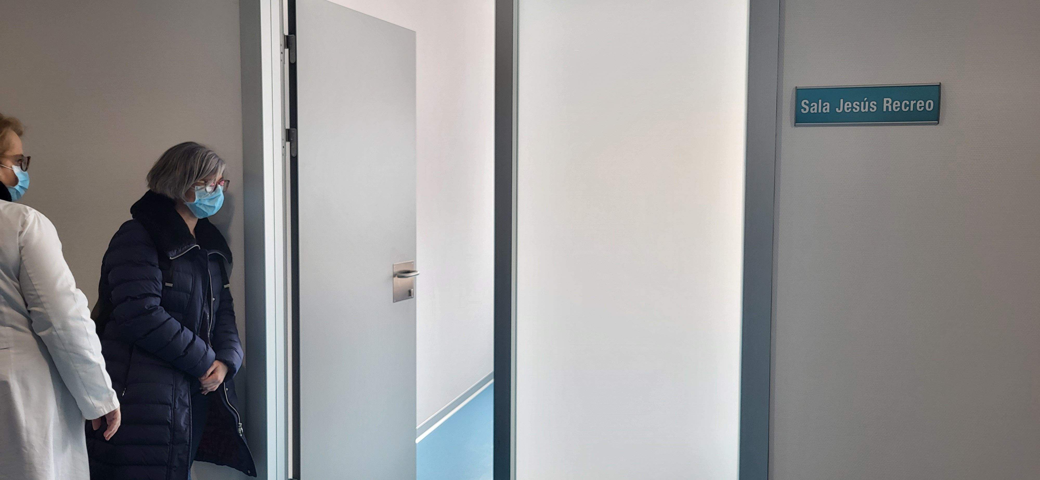 Presentación de la sala que llevará el nombre de Jesús Recreo. Foto Myriam Martínez