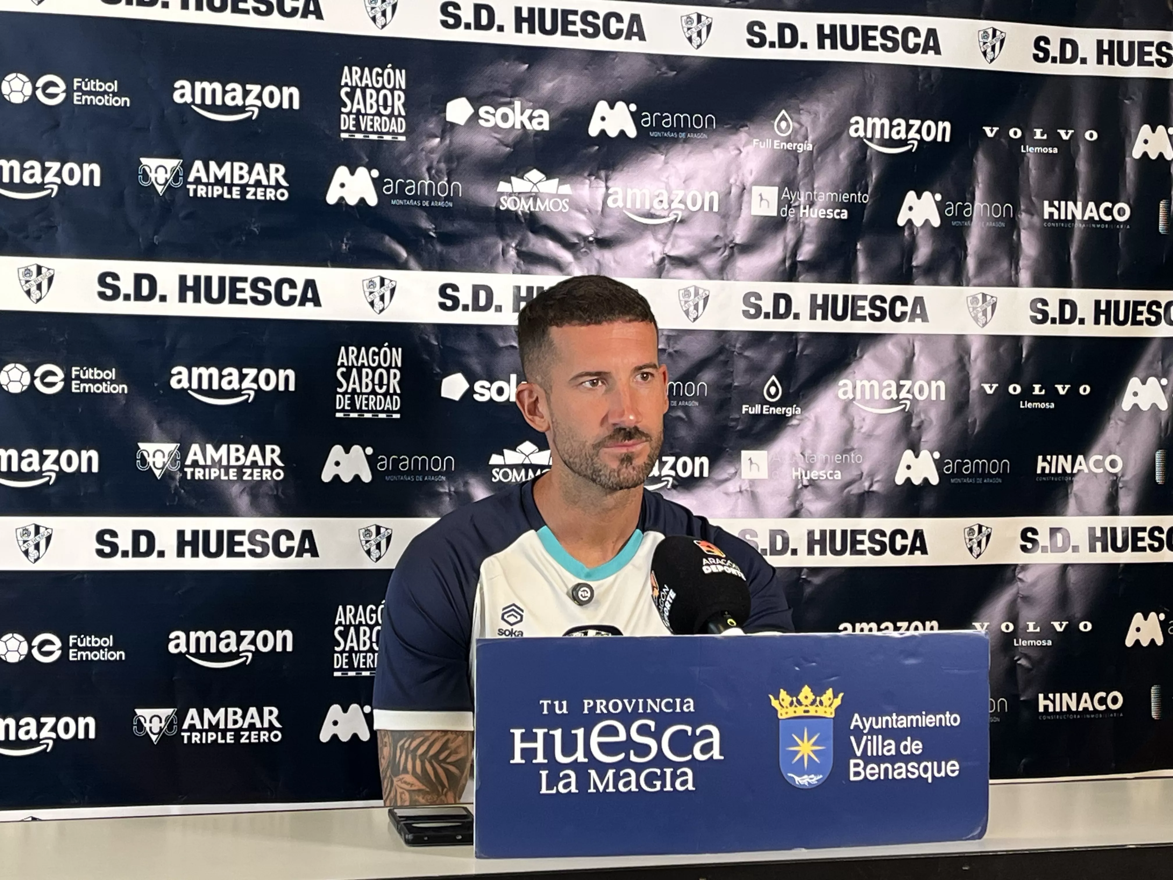 Sielva: “Tengo en mente la palabra ascenso”. Foto: Adri Mora