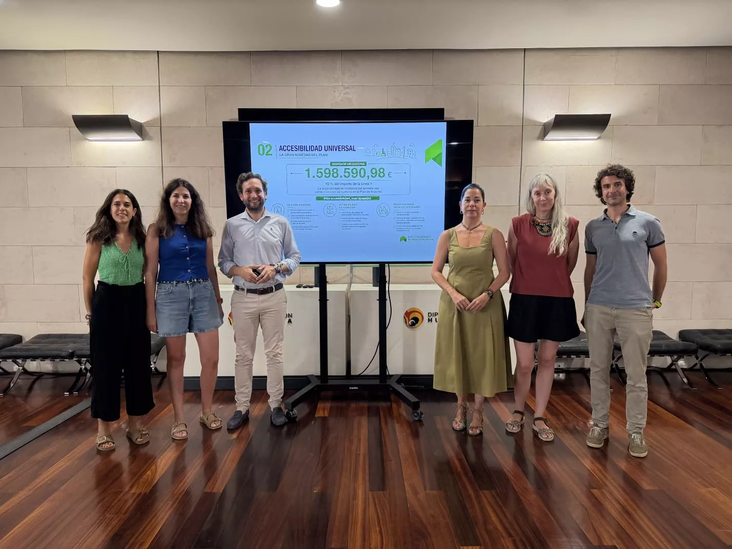 Celorrio, Comenge, Claver, Ibort, Peña y Gastón. La Diputación reserva por primera vez 1,6 millones para impulsar la accesibilidad en los municipios de Huesca