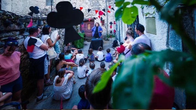Los pequeños, en Villanúa