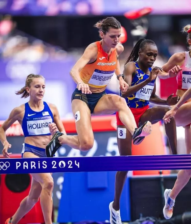 Irene Sánchez Escribano, en la final olímpica de París.