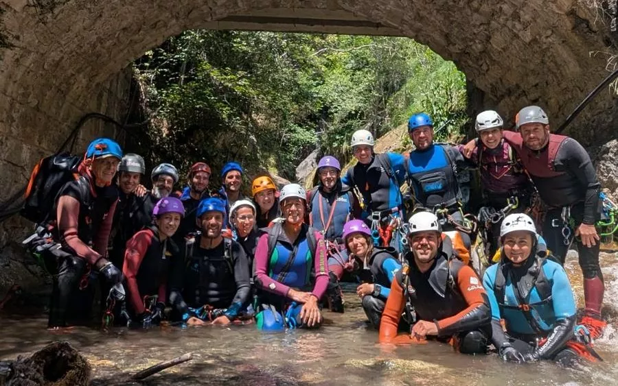 Club Montaña Nabaín: en las Gorgas del Sein