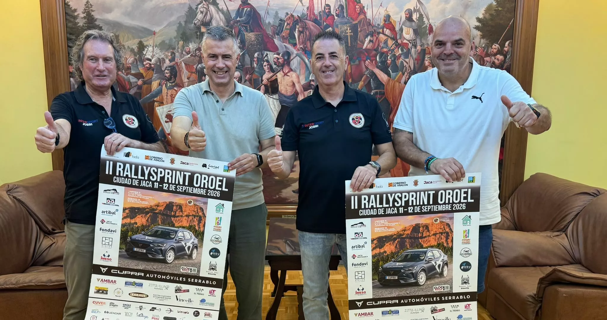 Presentación II RallySprint Ciudad de Jaca