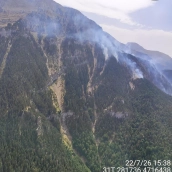 Incendio en Plan