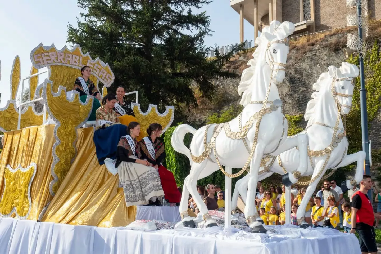Inicio de las fiestas de Santiago de Sabiñánigo 2026. Foto Ayuntamiento de Sabiñánigo