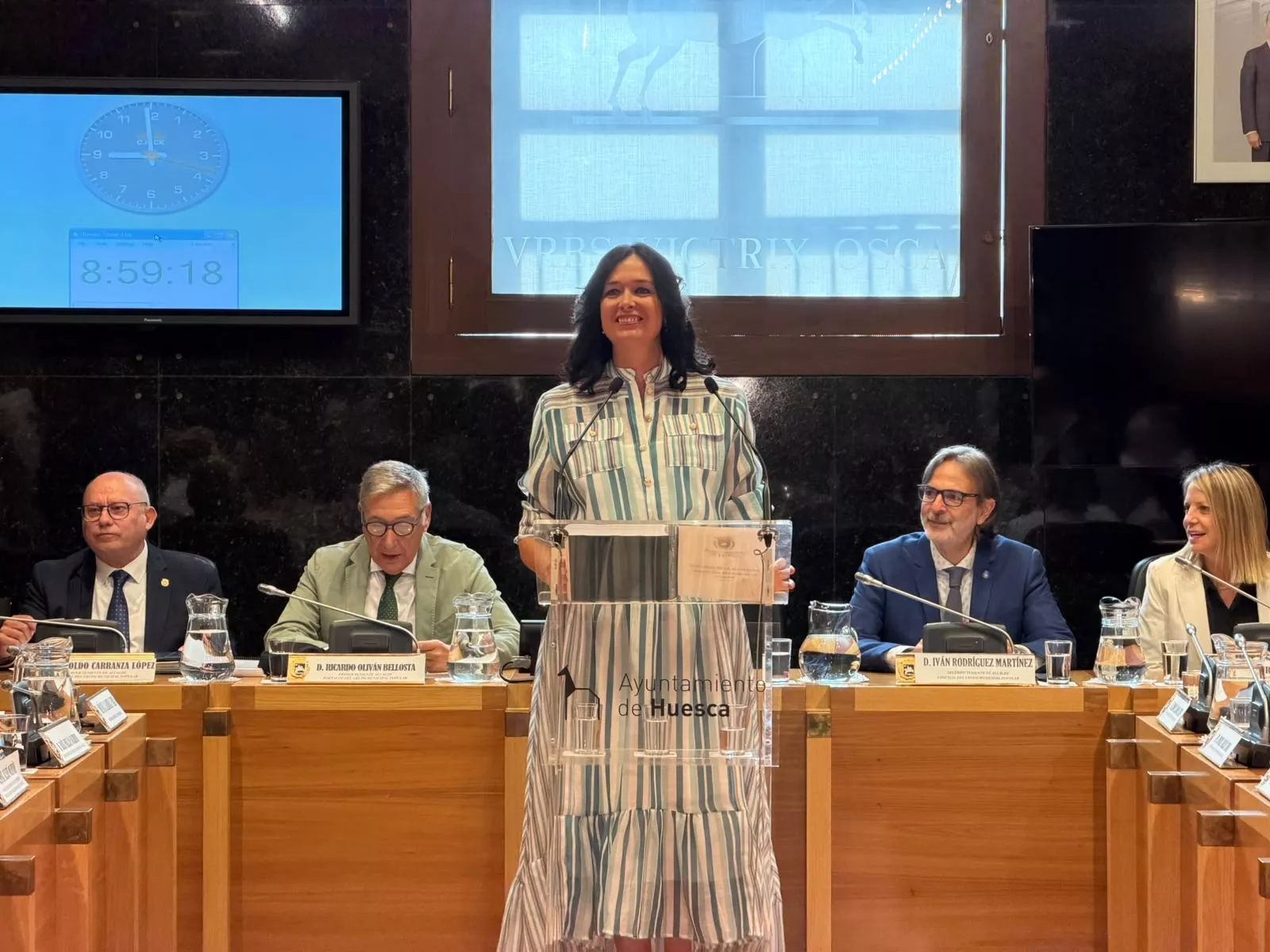 Lorena Orduna en el Estado de la Ciudad: "Queda trabajo, pero estamos en marcha imparable"