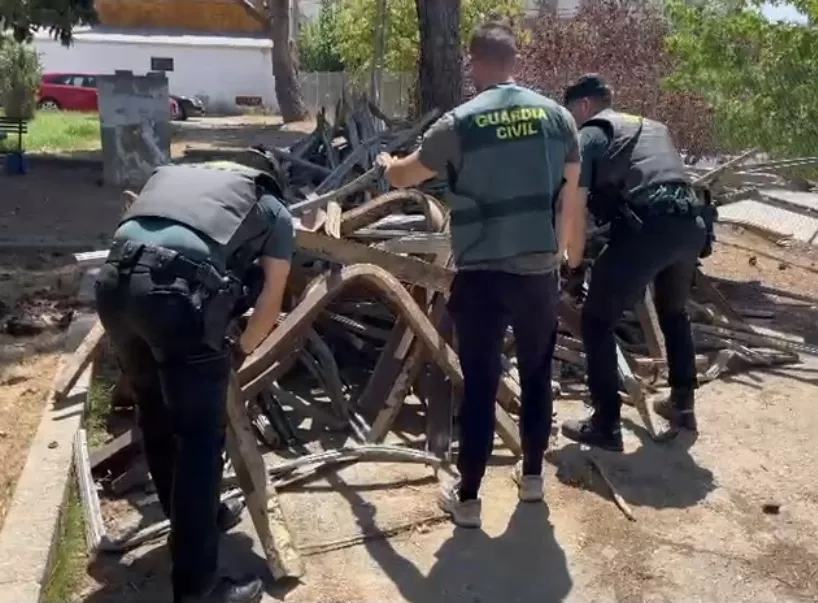 Cae un grupo criminal tras robar 15.000 euros en material de una explotación vinícola del Cinca Medio.
