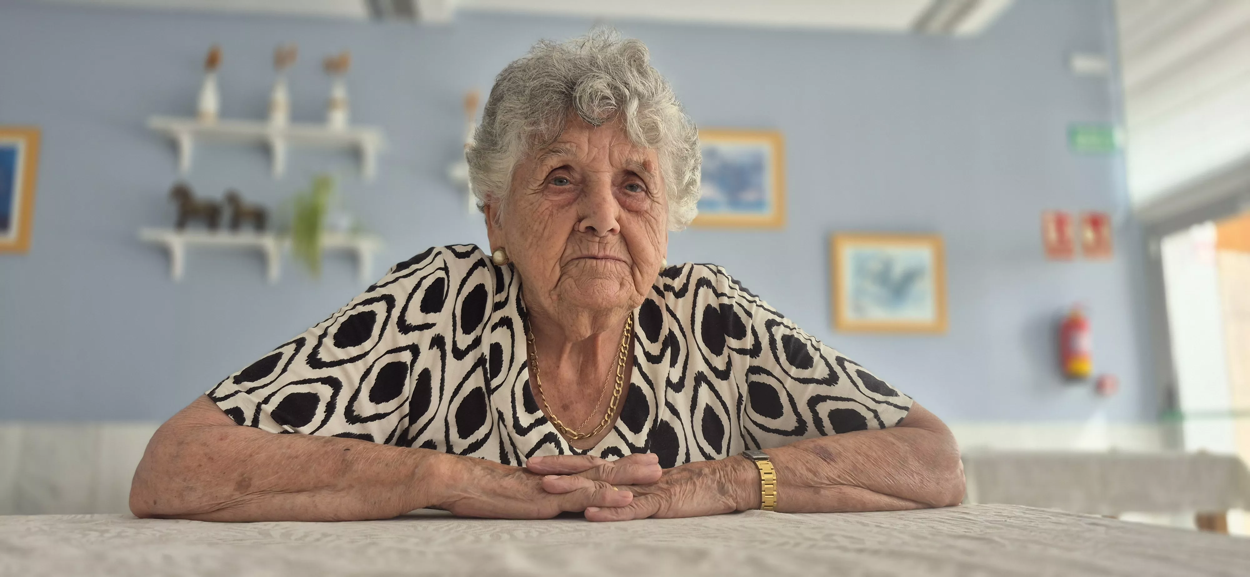 Avelina García es de Velilla, municipio de Calatayud. Foto Myriam Martínez