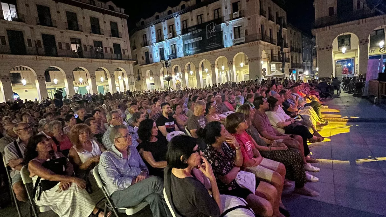 Concierto de la Banda de Música de Huesca en el Prelaurentis. Foto Mercedes Manterola