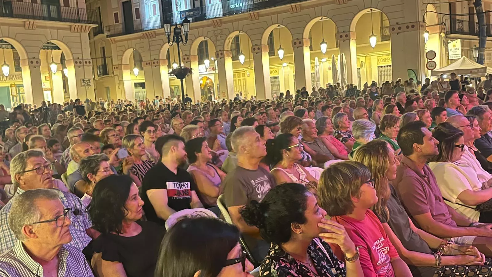 Concierto de la Banda de Música de Huesca en el Prelaurentis. Foto Mercedes Manterola